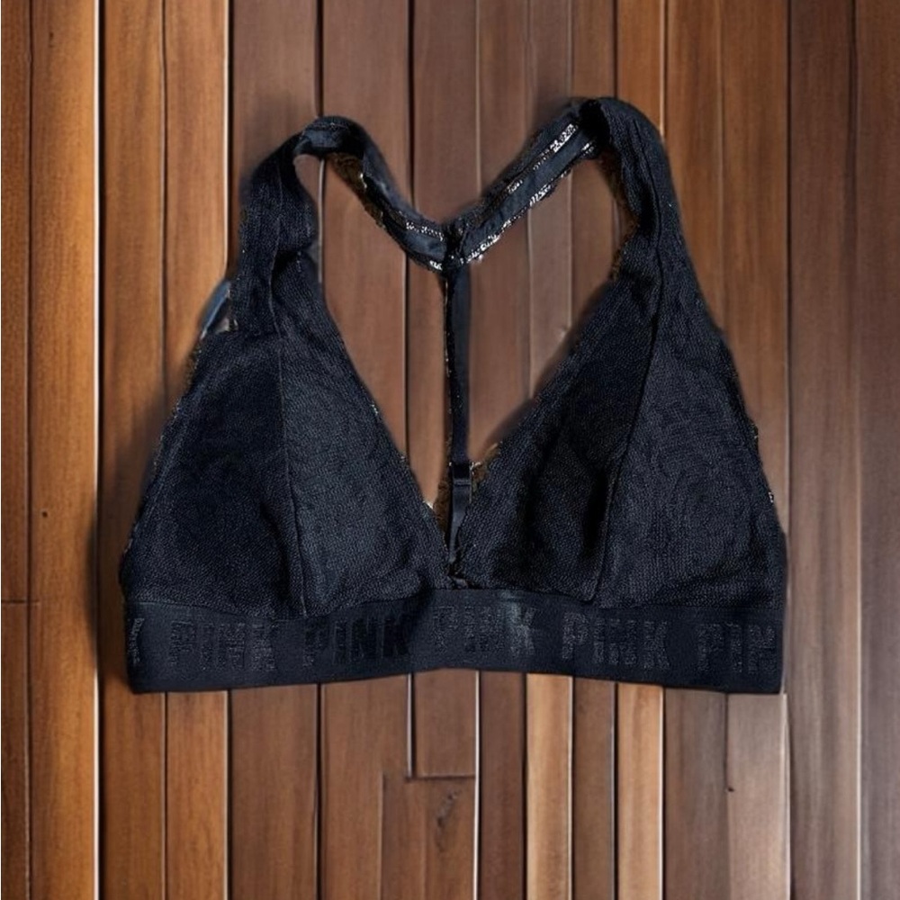𝐏𝐈𝐍𝐊 • lace backless bralette